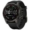 Montres GPS Garmin Fenix 7S Sapphire Solar Edition Carbon Gray Black