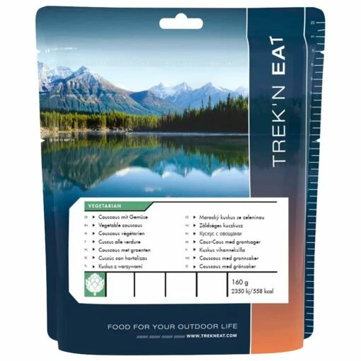 Repas Lyophilisé Trek'n Eat Couscous Végétarien -GLIS Ventes 7af9345bb10a16a62fe10dd3f7e4bf2e47b6622e E22TREKBIV248412 TREK0674065 0
