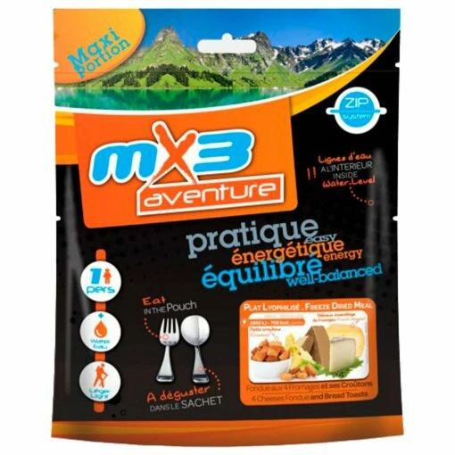 Repas Lyophilisé MX3 Fondue Aux 4 Fromages Et Ses Croutons -GLIS Ventes fb1da6a17c694b5704a641c602be9ab3173cc07f E220MX3BIV337521 0MX30157519 0